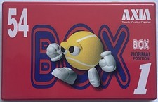 AXIA BOX 1 54 1995 JAPAN TYPE I BLANK CASSETTE SEALED