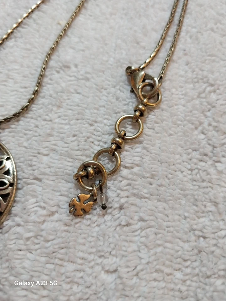 Collar Largo Colgante Tono Dorado LUCKY BRAND VINTAGE 29"-31" Foto 4 de 4