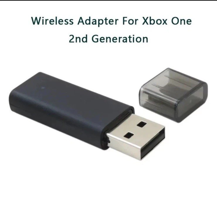 Wireless USB Gaming Receiver Dongle Adapter For WIN 10 / XBOX One PC Controller