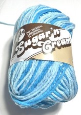 SUGAR  N CREAM COTTON YARN. 1pk. SWIMMING POOL. ICombine Shipping. READ