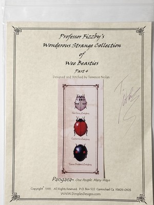 Professor Fizzby's Wonderous Strange Collection of Wee Beasties Part 4 Signed'99