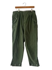 Vintage Swedish Military Cargo Pants 33x30 D104 Trousers 3 Crowns