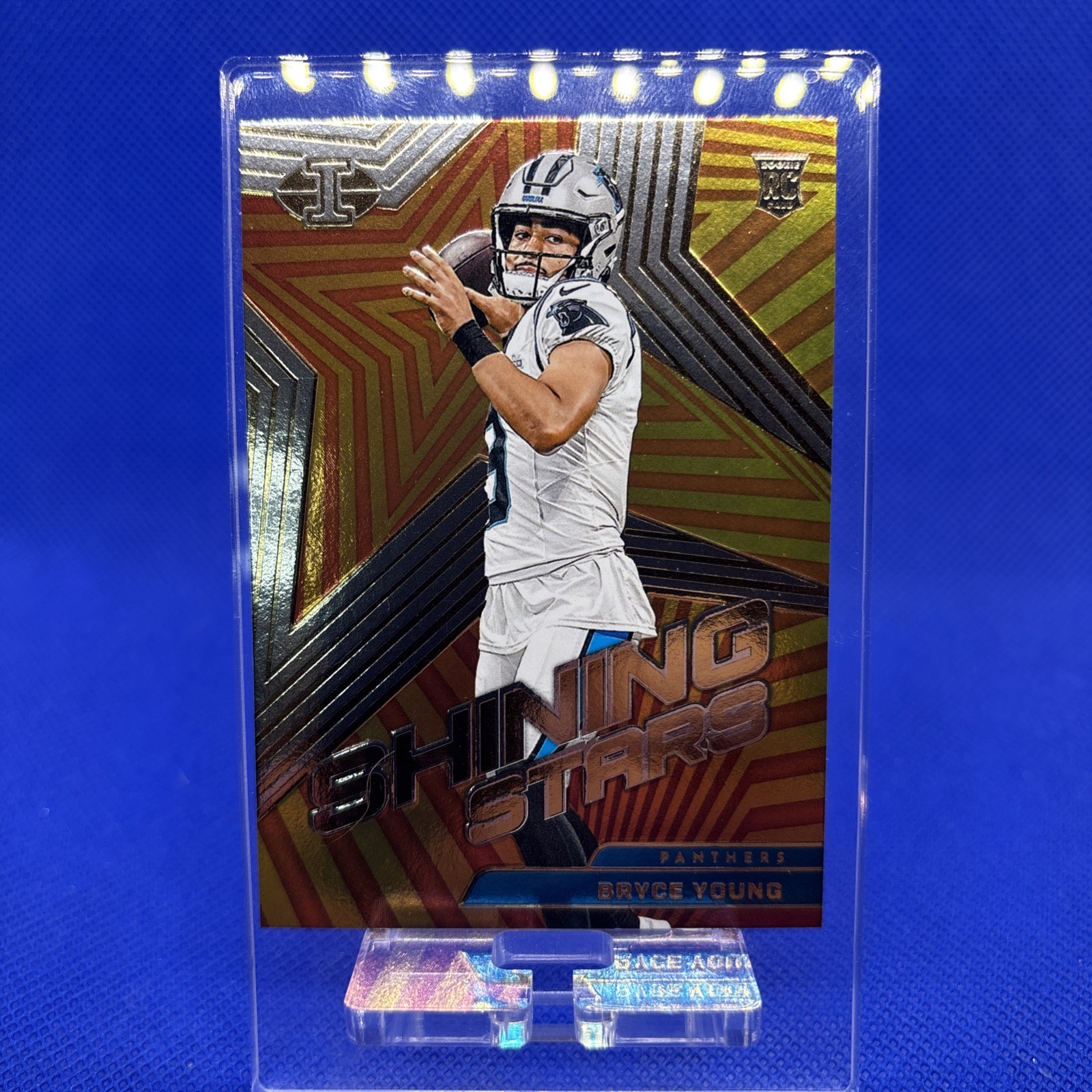 Bryce Young 2023 Panini Illusions Shining Stars Rookie Insert RC Card #18