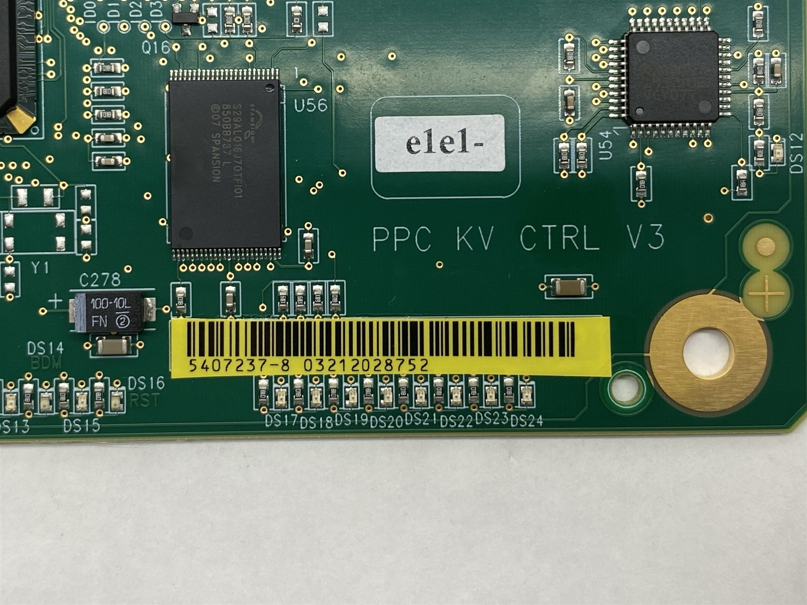 GE Healthcare OEC 5407237-8 PPC KV CTRL V3 Control Board