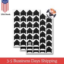 360 Pcs Photo Corners Self Adhesive, Scrapbooking Photo Mounting Corners, Black