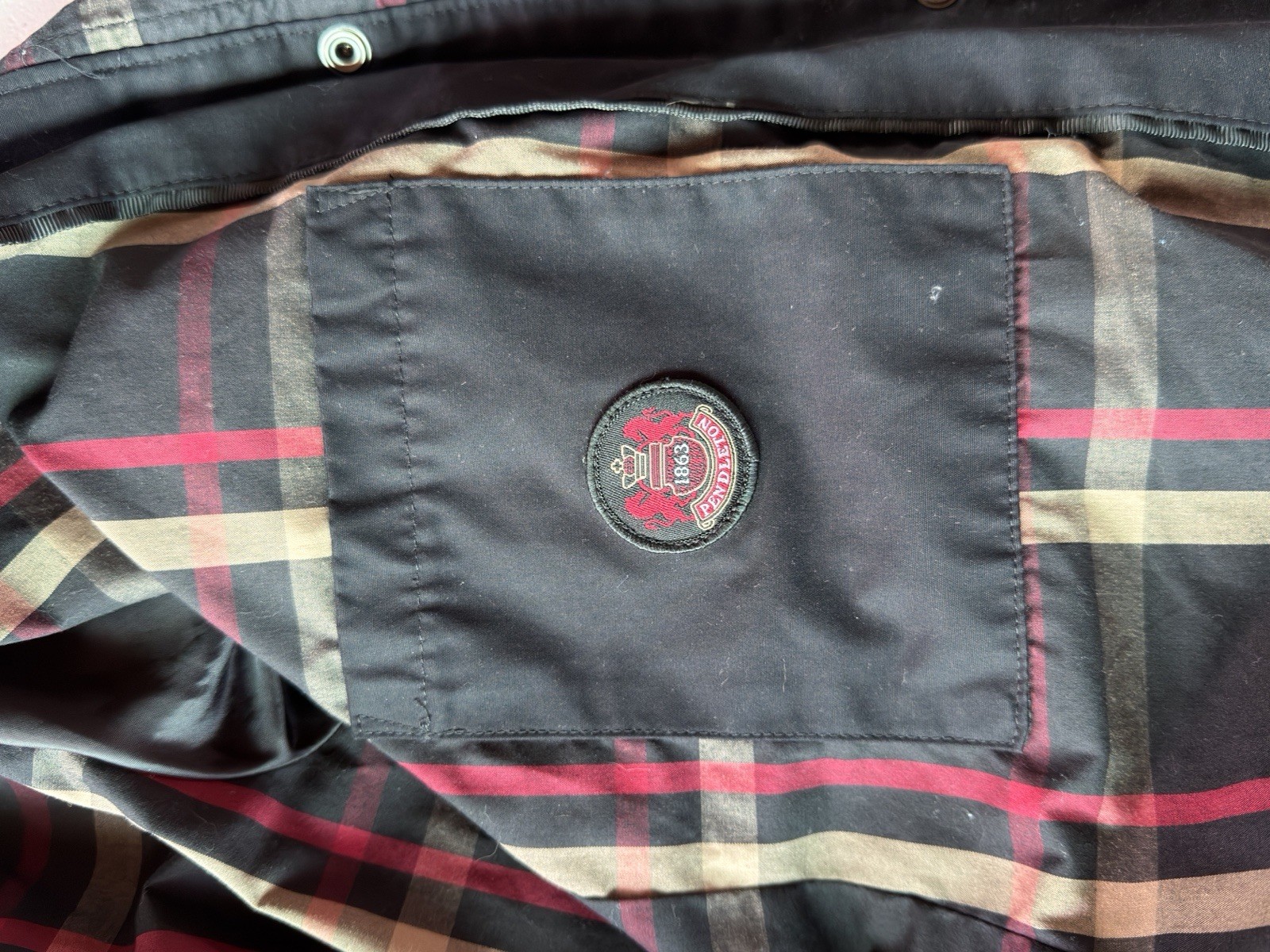 Pendleton Rain Jacket Hooded Waterproof Navy Blue… - image 7