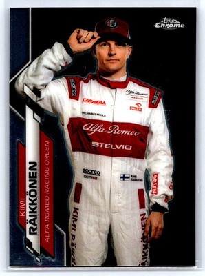 2020 Topps Chrome Formula 1 F1 Portrait #15 Kimi Raikkonen bx6e bx8A