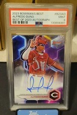 2023 Bowman's Best -  Autographs  #B23-AD Alfredo Duno  Cincinnati Reds 