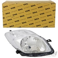 TYC Hauptscheinwerfer H4 Rechts Passend FüR Toyota Yaris 1.0 - 1.8 VVT-I GPL