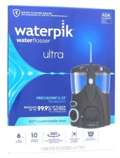 Waterpik Jet Black Waterflosser Ultra ( WP-112W )