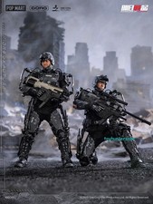 GONG WARRIORS OF FUTURE TYLER/JOHNSON 1/8 COLLECTIBLE ACTION FIGURE NEW!