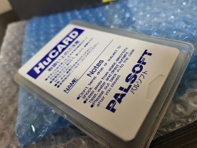 Pc Engine Magical Chase With Palsoft Postcard Limited Edition Rare Vintage Colle