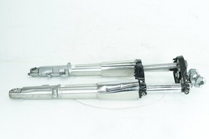 13 Harley Touring Street Glide OEM Front Triple Tree Set LH RH Fork Legs Sliders