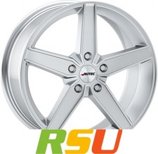 Autec Typ D - Delano hyper silber 8x19" ET45 LK5 112 ML 70 Alufelgen 19 Zoll