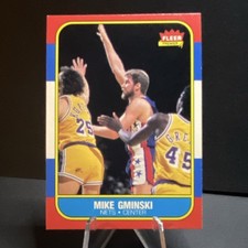 Fleer 1986-87 Moses Malone #69 Philadelphia 76ers Washington Bullets Basketball