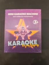 Portable Karaoke Machine for Kids  Adults Bluetooth Speaker w/ 1 Mics PINK