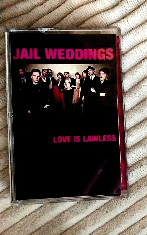 Jail Weddings LOVE IS LAWLESS Original 2013 RARE #'d Burger Cassette Starvations