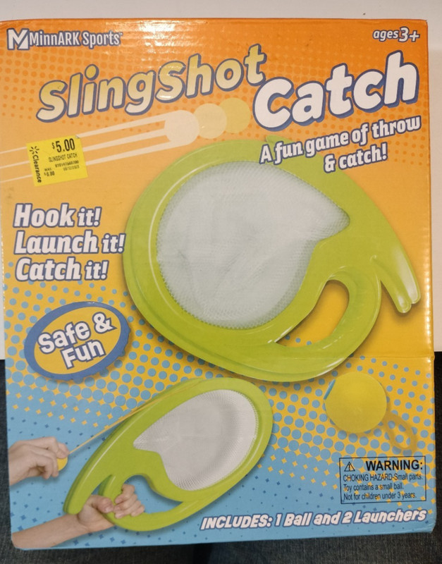 Minnark Sports Slingshot Catch Game, Ages 3+, BRAND NEW