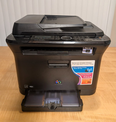Samsung CLX-3175FW All-In-One Color Laser Printer - Powers On - Read Description