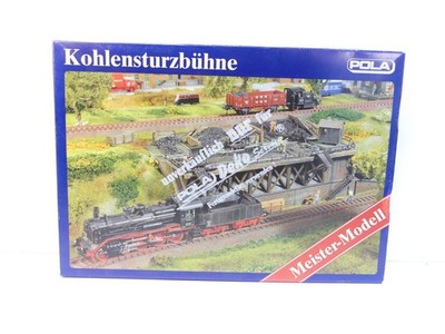 Pola H0 671 Bausatz Kohlensturzbühne, ungebaut, NEU in OVP #66552