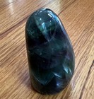 Fluorite Palm Stone Quartz Crystal Specimen Polished Healing — photo 9