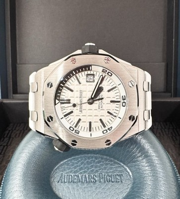 Audemars Piguet Royal Oak Offshore Diver 15710st White Dial 42mm