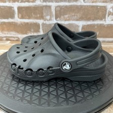 Crocs Baya Classic Black Slip On Comfort Clogs Boys Girls Toddler Size C12