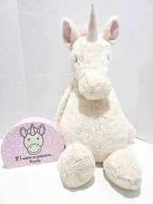 Jellycat London I Am Really Big Bashful Unicorn 32" Plush & Unicorn Puzzle