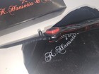 K. HANSOTIA & CO Black OPS Folding Red/Black Tactical Knife Collectible Msrp $95 — photo 2