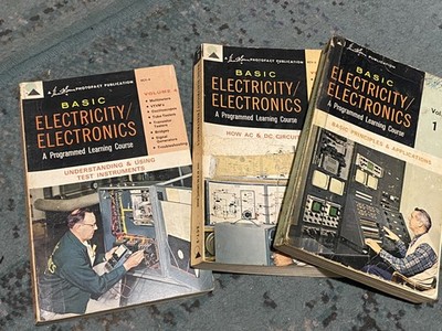3 Howard Sam s Basic Electricity Electronics Box Volumes 1-2-4