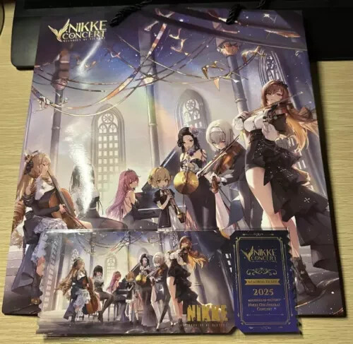 NIKKE GODDESS OF VICTORY Orchestra Concert Shopper & Commemorative