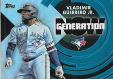 2022 Topps Series 1 VLADIMIR GUERRERO JR.  Generation Now - BLUE JAYS - #GN-1