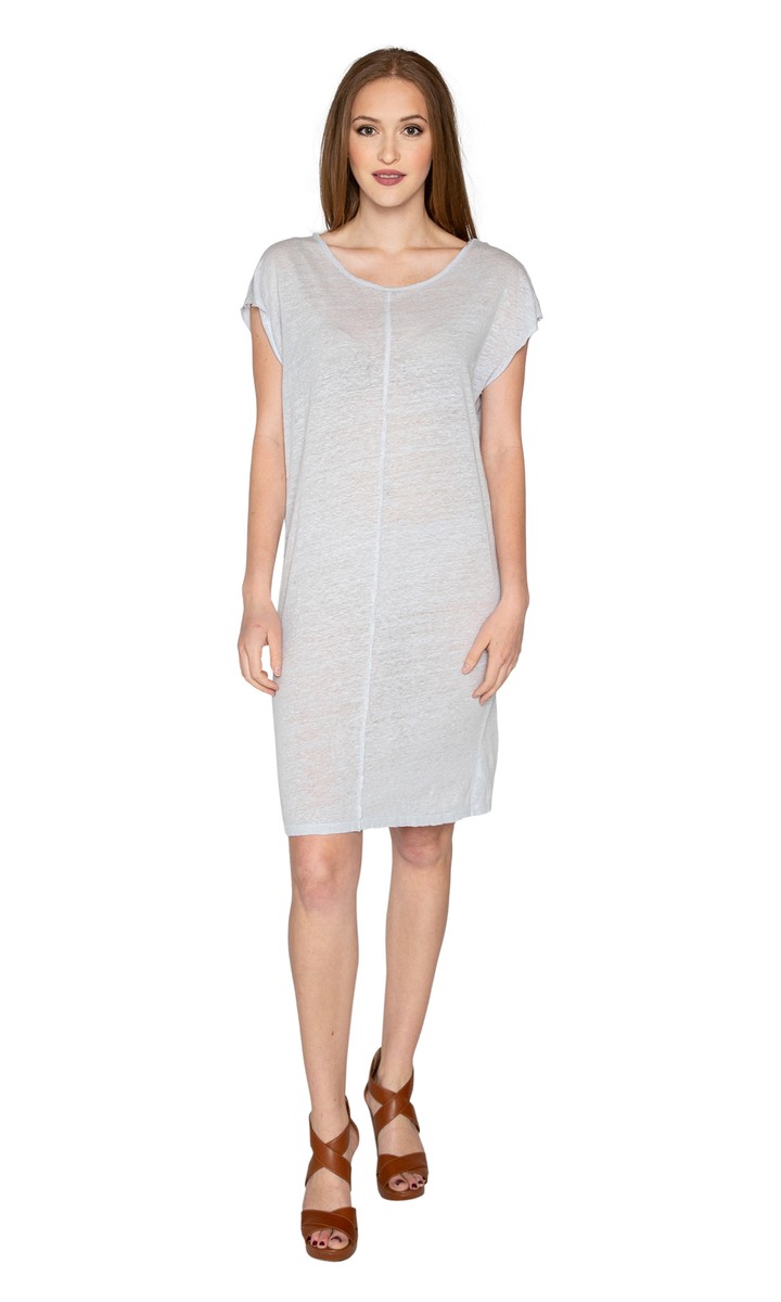 Velvet by Graham & Spencer Kezia Linen Knit Tee Dress | eBay