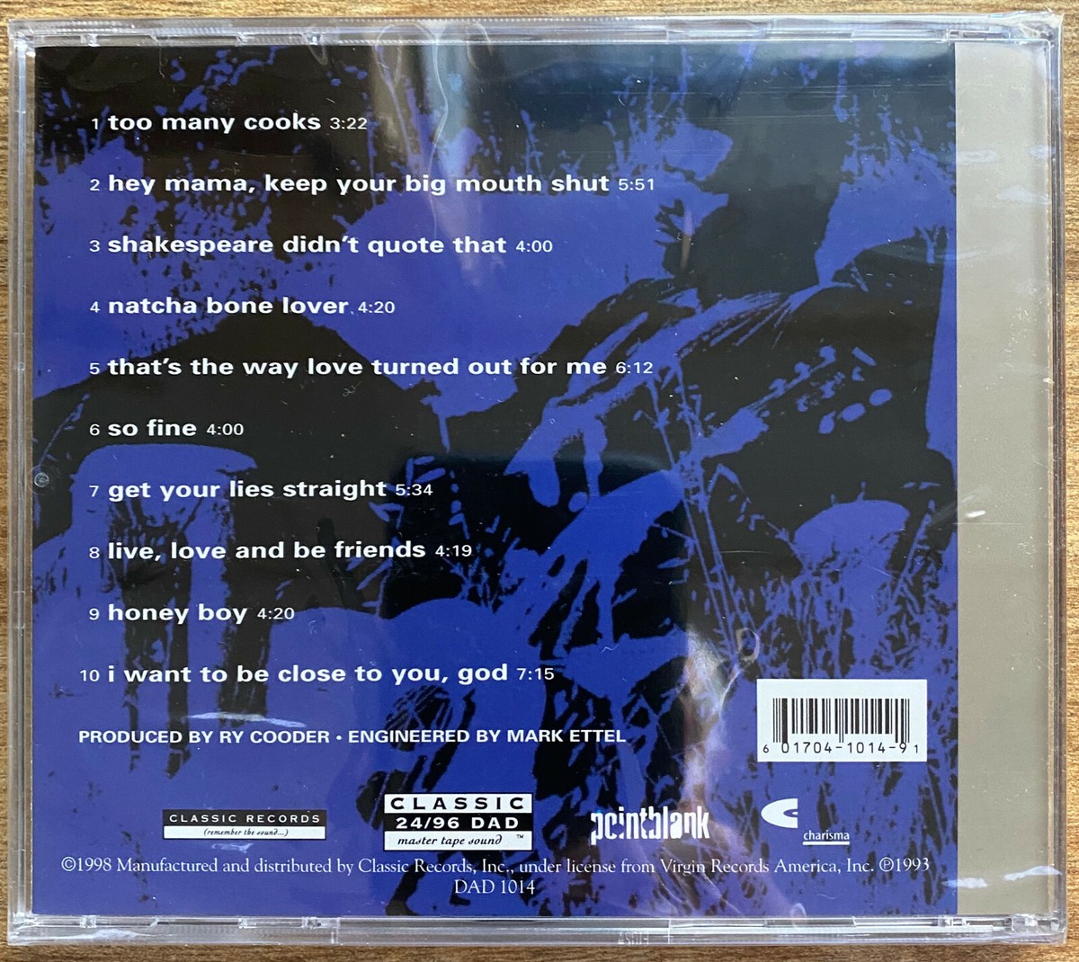 TERRY EVANS Blues For Thought DVD-Audio [NOT CD] 24/96