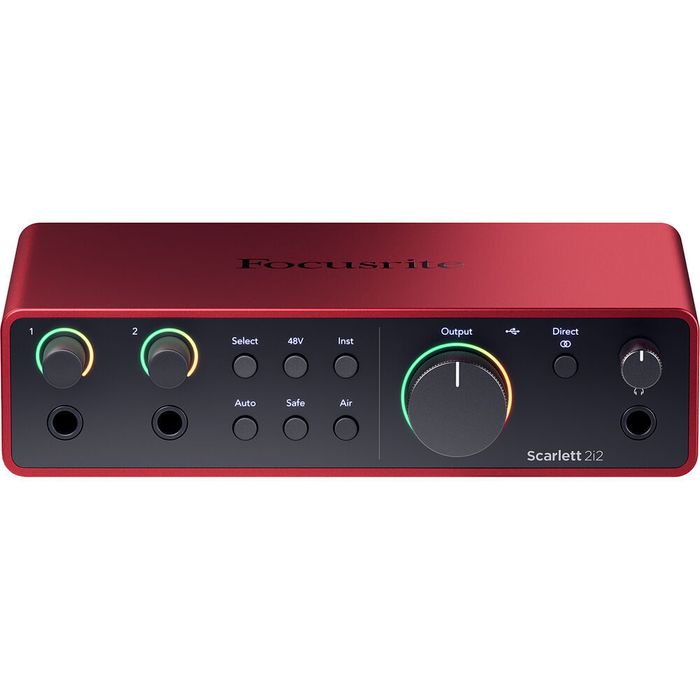 良品　Focusrite Scarlet t 2i2 オーディオインターフェース Focusrite Scarlett 2i2 USB-C Audio Interface (4th Generation) | eBay