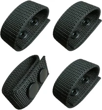  Tactical Duty Belt Keeper with Double Snaps Gear Military Equipment Accessories