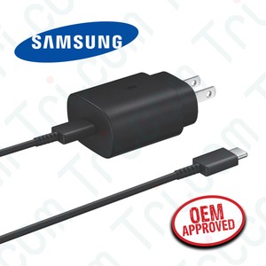 Original Samsung Galaxy Note 10 +Plus 25W USB-C Fast Wall Charger & Type C Cable