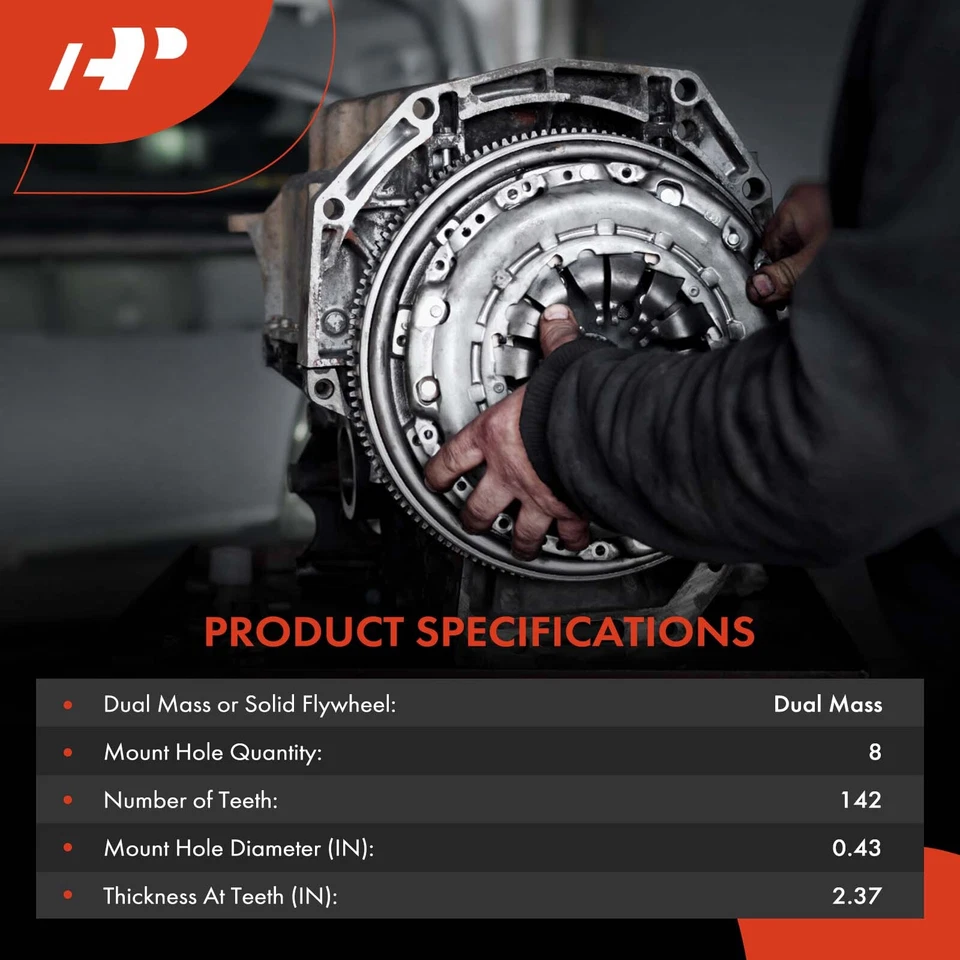 A-Premium One Set Dual Mass Flywheel Kit for Cadillac CTS 2010-2012 Chevy Camaro - Image 2 of 4