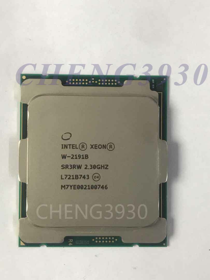 Intel Xeon w-2191b QS 2.3 GHz 18-core LGA 2066 CPU processor | eBay