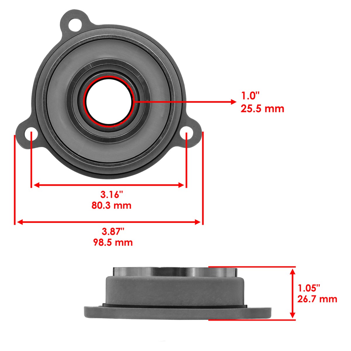 Front Differential Input Cover For Polaris Sportsman XP 550 850