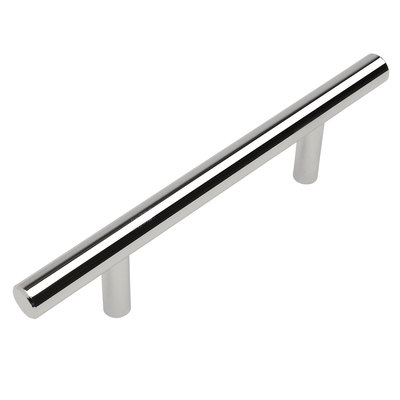 Slim Line 3/8'' Diameter Cosmas Polished Chrome Euro Style Bar Pulls #404-2.5CH