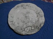 Wileman & Co Plate 7 Inch Chipped