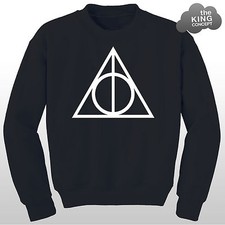 Deathly Hallows Jumper Top Sweater Potter Sweatshirt The Logo Voldemort Pullover