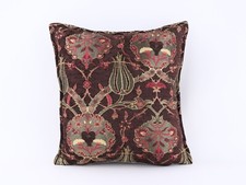 Brown Tulip Design Cushion Cover Trend Design Modern Style Throw Pillow Top