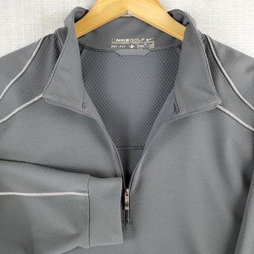 NIKE GOLF Size XL 1/2 Zip Mens Long 