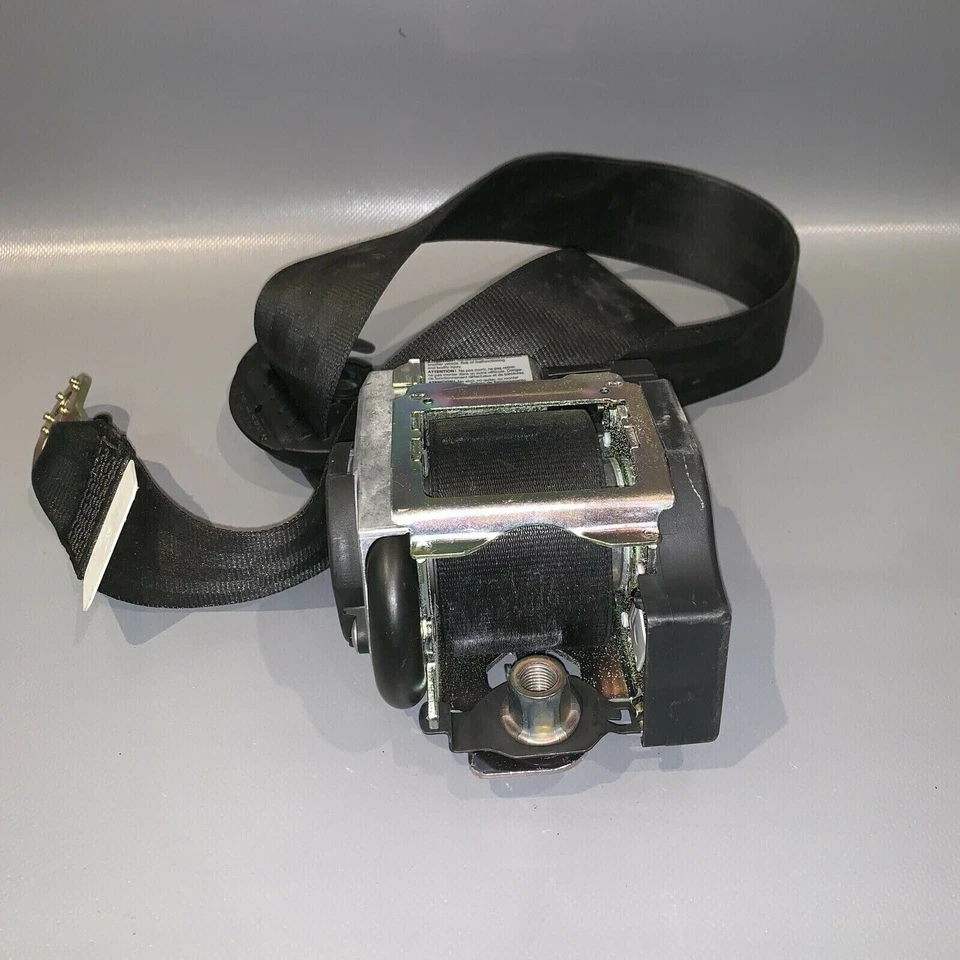 VOLKSWAGEN PASSAT SEAT BELT LEFT FRONT 2002 2003 2004 2005 BLACK OEM Foto 2 de 4