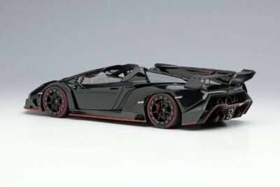 1/43 Make Up Eidolon Lamborghini Veneno Roadster 2015 Black w/ Box