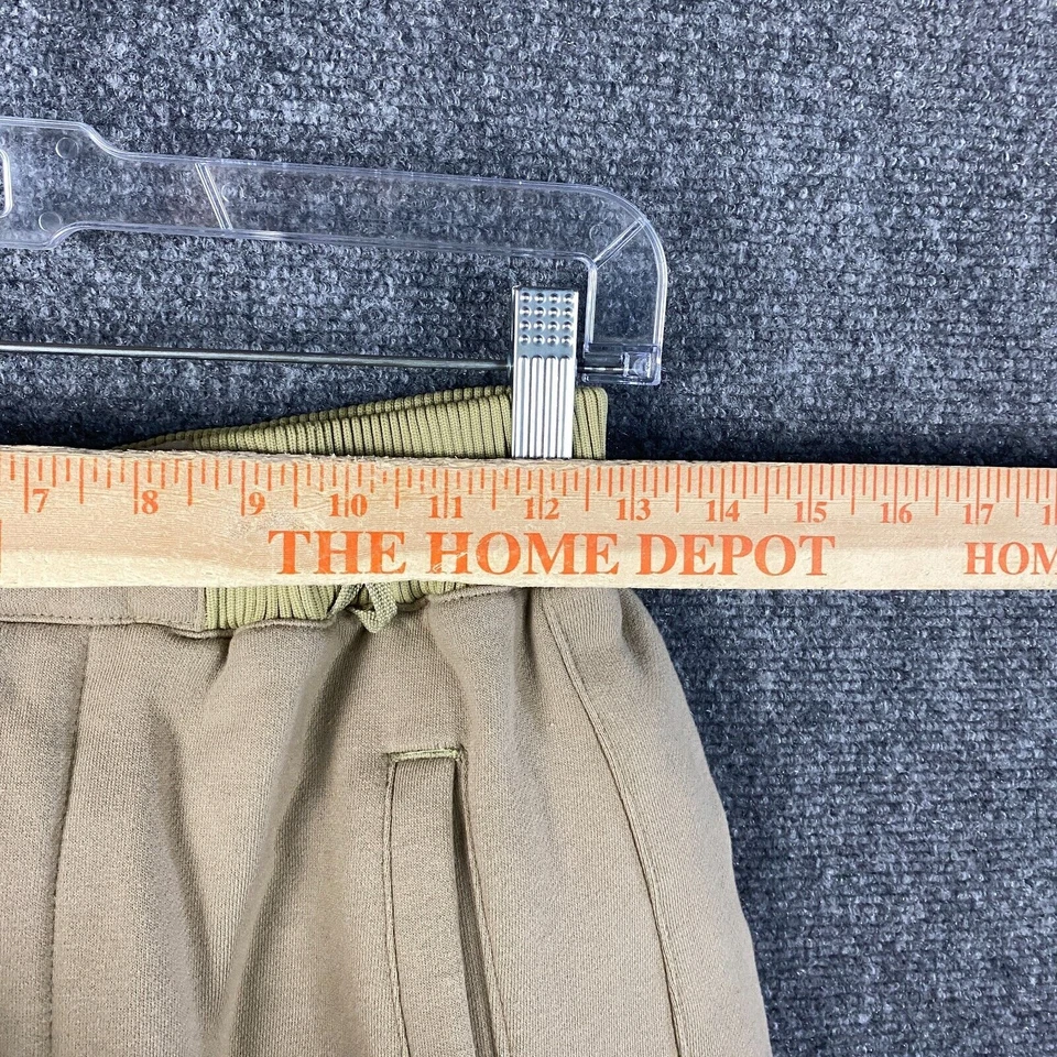 Pantalones deportivos de mezcla especial para mujer pequeños elásticos beige 100 % poliéster ropa de invierno Foto 4 de 4