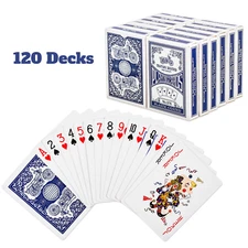 Playing Cards Poker Size Standard Index 120 Decks Player's Board Game