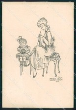 WW1 Propaganda Assistenza Bambini Tempo di Guerra Rota ABRASA cartolina XB7069